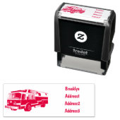 Abbildung des Cartoon eines Motors Permastempel (Beispiel)