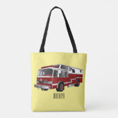 Abbildung des Cartoon eines Motors Tasche (Rückseite)