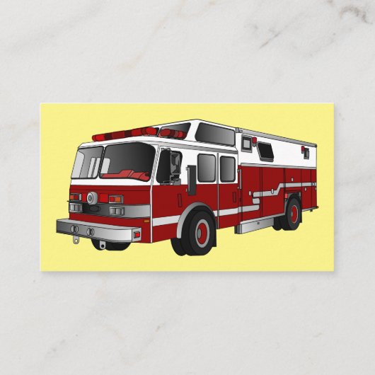 Abbildung des Cartoon eines Motors Visitenkarte (Rückseite)