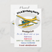 Abbildung des Cartoon Einladung (Vorne/Hinten)