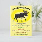 Abbildung des Cartoon Einladung (Stehend Vorderseite)