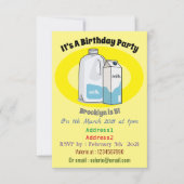 Abbildung des Cartoon Einladung (Vorderseite)