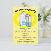 Abbildung des Cartoon Einladung (Stehend Vorderseite)