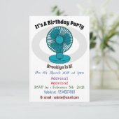 Abbildung des Cartoon Einladung (Stehend Vorderseite)