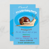 Abbildung des Cartoon Einladung (Vorne/Hinten)