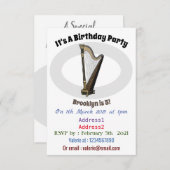 Abbildung des Cartoon Einladung (Vorne/Hinten)