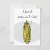 Abbildung des Cartoon Einladung (Rückseite)