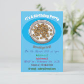 Abbildung des Cartoon Einladung (Stehend Vorderseite)