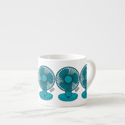 Abbildung des Cartoon Espressotasse (Vorderseite Rechts)