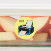 Abbildung des Cartoon Etiketten (Befestigt)