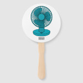 Abbildung des Cartoon Fächer (Rückseite)