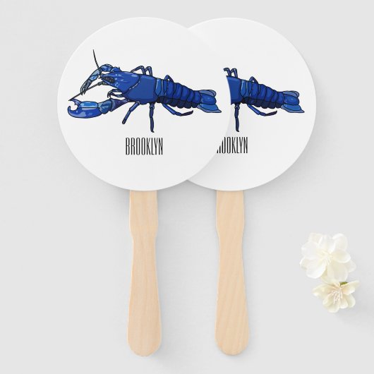 Abbildung des Cartoon Fächer (Vorne und Hinten)