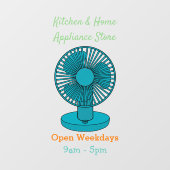 Abbildung des Cartoon Fensteraufkleber (Blatt)