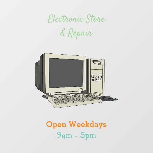 Abbildung des Cartoon Fensteraufkleber (Blatt)