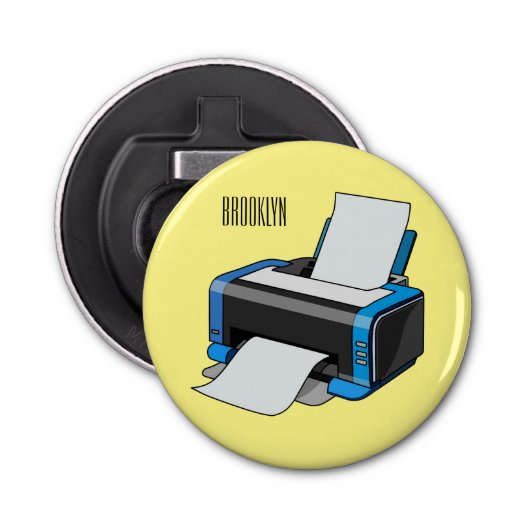 Abbildung des Cartoon Flaschenöffner (Vorderseite)