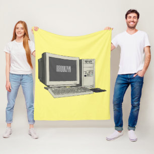 Abbildung des Cartoon Fleecedecke