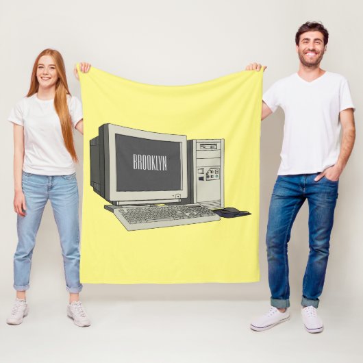 Abbildung des Cartoon Fleecedecke (Beispiel)