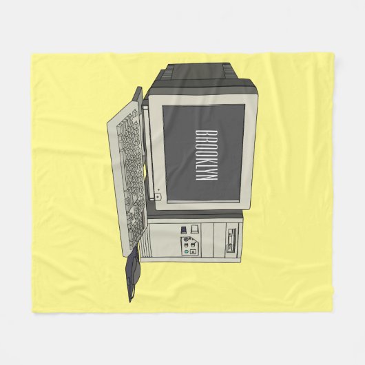 Abbildung des Cartoon Fleecedecke (Vorderseite (Horizontal))