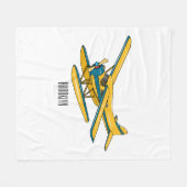 Abbildung des Cartoon Fleecedecke (Vorderseite (Horizontal))