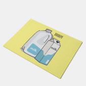 Abbildung des Cartoon Fußmatte (Schrägansicht)