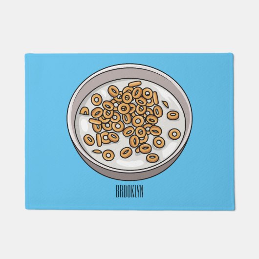 Abbildung des Cartoon Fußmatte (Vorderseite)