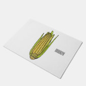 Abbildung des Cartoon Fußmatte (Schrägansicht)