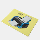 Abbildung des Cartoon Fußmatte (Schrägansicht)