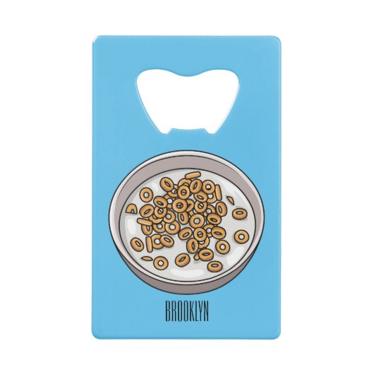 Abbildung des Cartoon Geldbeutel Flaschenöffner (Vorderseite)