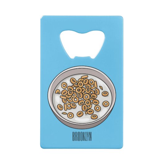 Abbildung des Cartoon Geldbeutel Flaschenöffner (Rückseite)