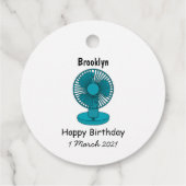 Abbildung des Cartoon Geschenkanhänger (Rückseite)