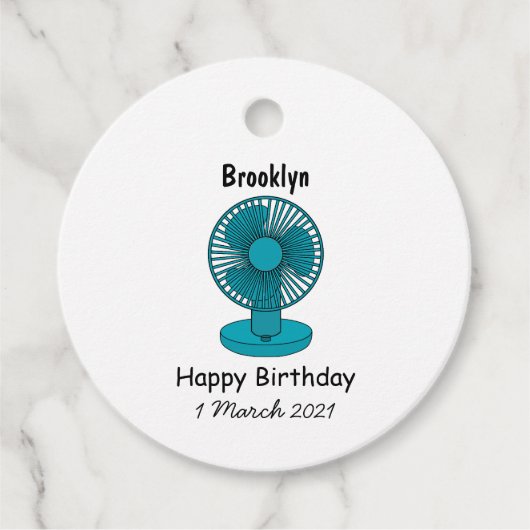 Abbildung des Cartoon Geschenkanhänger (Vorderseite)