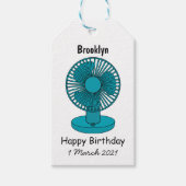 Abbildung des Cartoon Geschenkanhänger (Vorderseite)