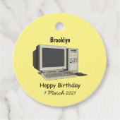 Abbildung des Cartoon Geschenkanhänger (Vorderseite)