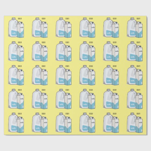 Abbildung des Cartoon Geschenkpapier (Flach)