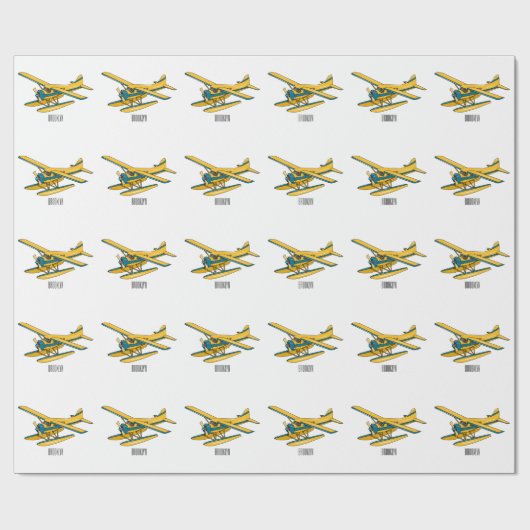 Abbildung des Cartoon Geschenkpapier (Flach)