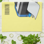 Abbildung des Cartoon Geschirrtuch (Gefaltet)