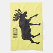 Abbildung des Cartoon Geschirrtuch (Vertikal)