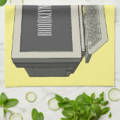 Abbildung des Cartoon Geschirrtuch (Gefaltet)