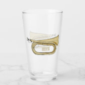 Abbildung des Cartoon Glas (Rückseite)