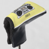 Abbildung des Cartoon Golf Headcover (3/4 Vorderseite)