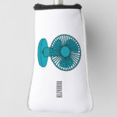 Abbildung des Cartoon Golf Headcover (Rotieren 90)