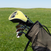 Abbildung des Cartoon Golf Headcover (In SItu)