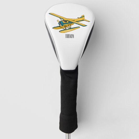 Abbildung des Cartoon Golf Headcover (Vorderseite)