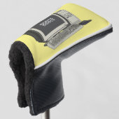 Abbildung des Cartoon Golf Headcover (3/4 Vorderseite)