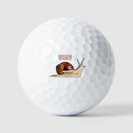 Abbildung des Cartoon Golfball (Vorderseite)