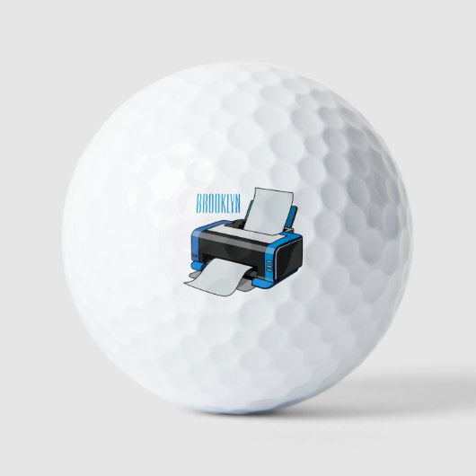 Abbildung des Cartoon Golfball (Vorderseite)