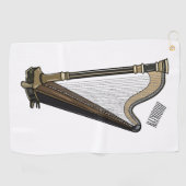 Abbildung des Cartoon Golfhandtuch (Horizontal)