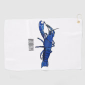 Abbildung des Cartoon Golfhandtuch (Horizontal)