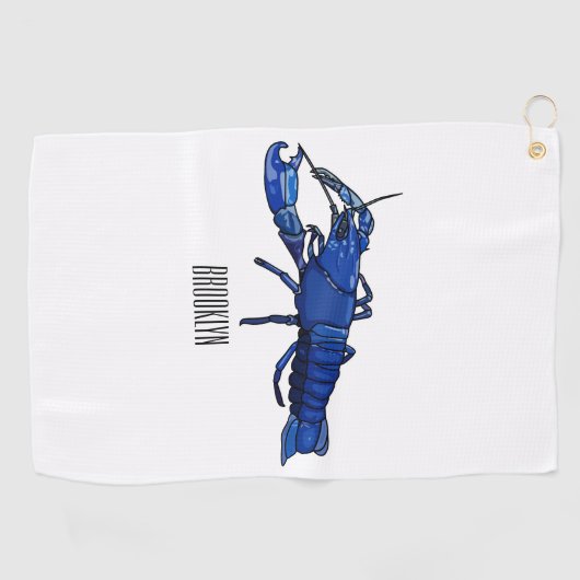 Abbildung des Cartoon Golfhandtuch (Horizontal)