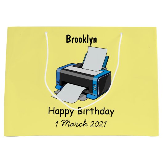 Abbildung des Cartoon Große Geschenktüte (Vorderseite)